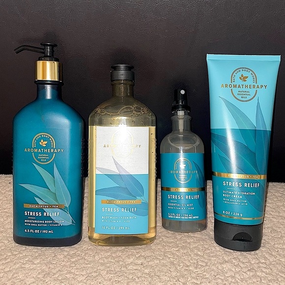 ‼️SOLD‼️ NWT Eucalyptus + Tea Aromatherapy Stress Relief Bundle from Bath & Body - Picture 5 of 13